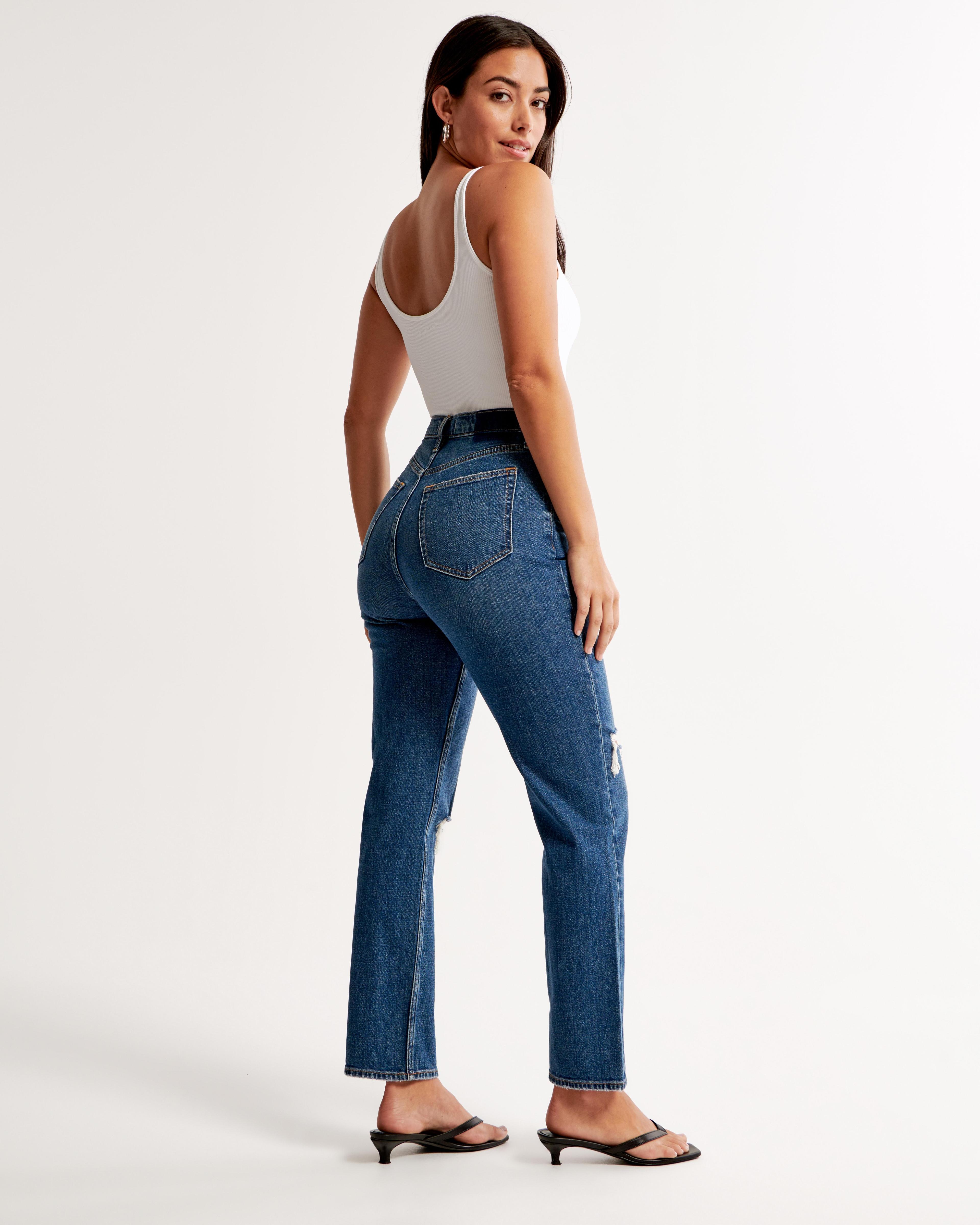 Curve Love Ultra High Rise Ankle Straight Jean Product Image