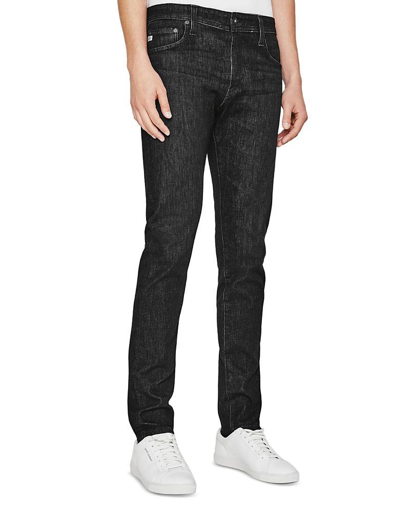 Ag Everett Straight Jeans in Black Marble Product Image