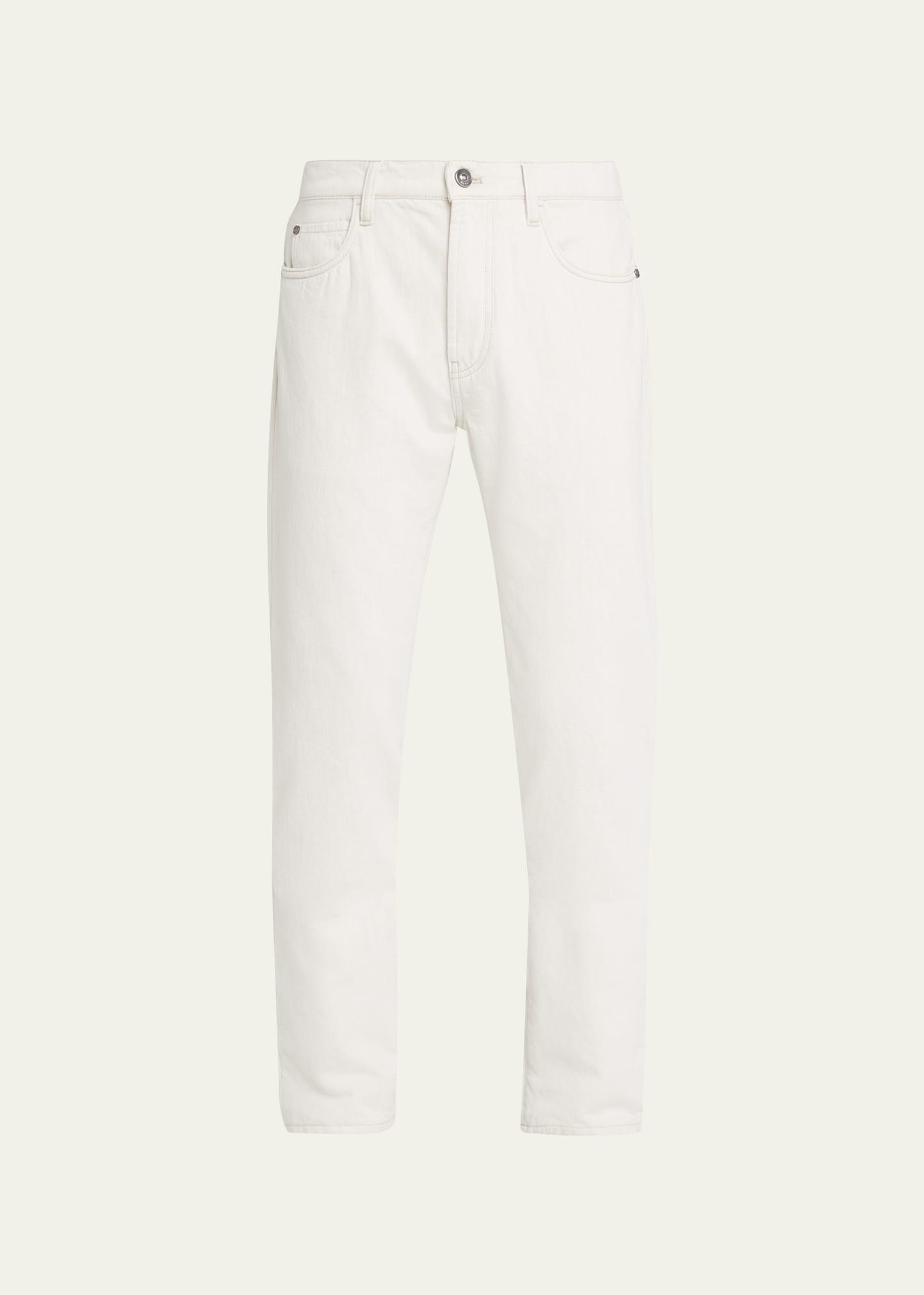 Loro Piana Quarona Five-Pocket Denim Pants Product Image