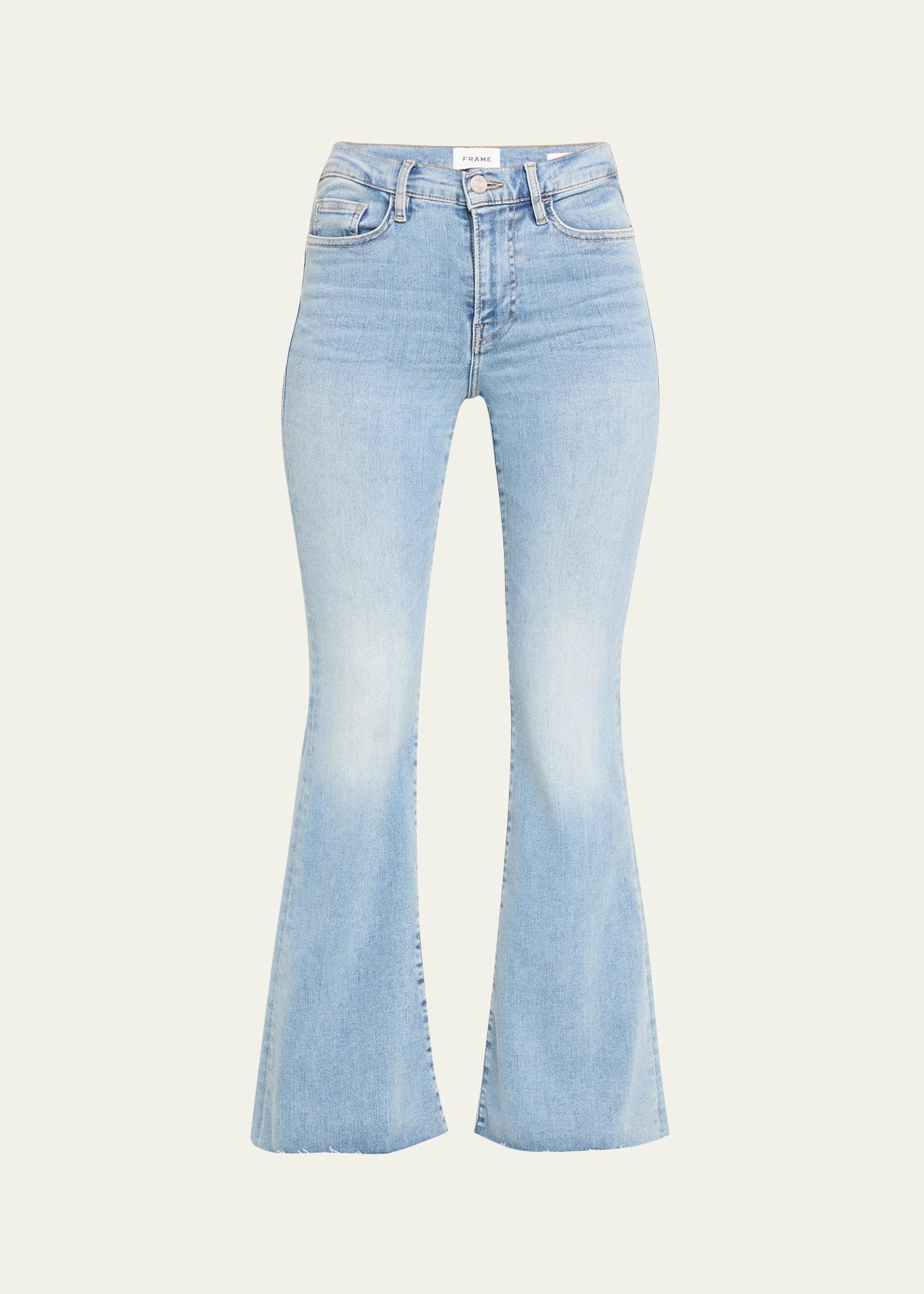 Womens Le Easy Flare Stretch Jeans Product Image