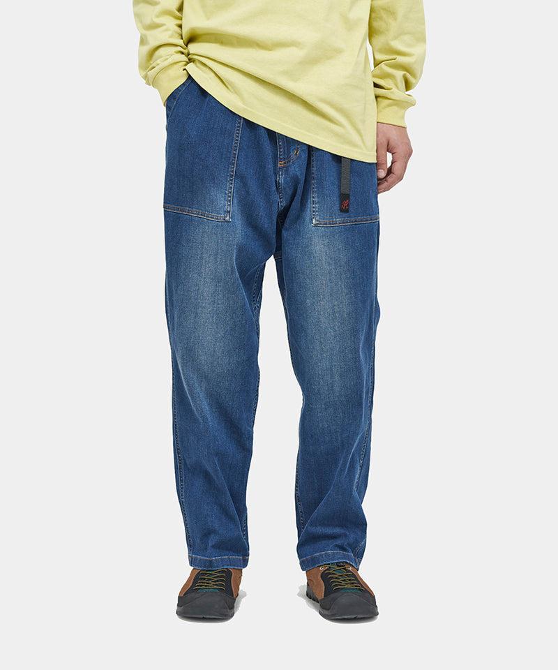 Stretch Denim Loose Tapered Ridge Pant Product Image