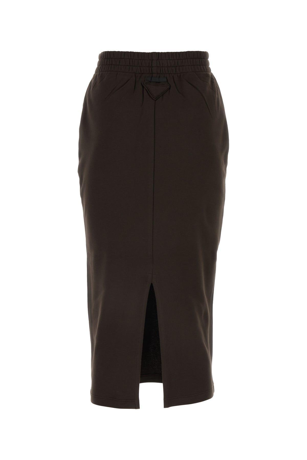 Skirts In Brown Product Image