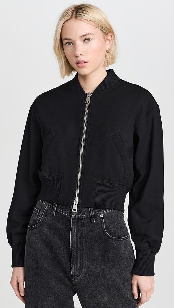 AMI Zipped Bomber Jacket | Shopbop Product Image