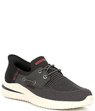 Skechers Mens Delson 3.0 Roth Washable Knit Slip Product Image