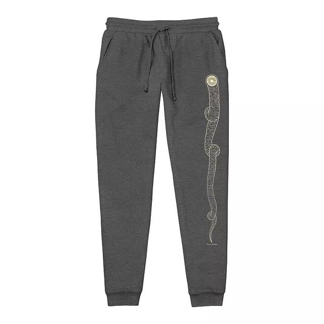 Mens Dune Sandworm Lightweight Graphic Jogger Grey Heather Product Image