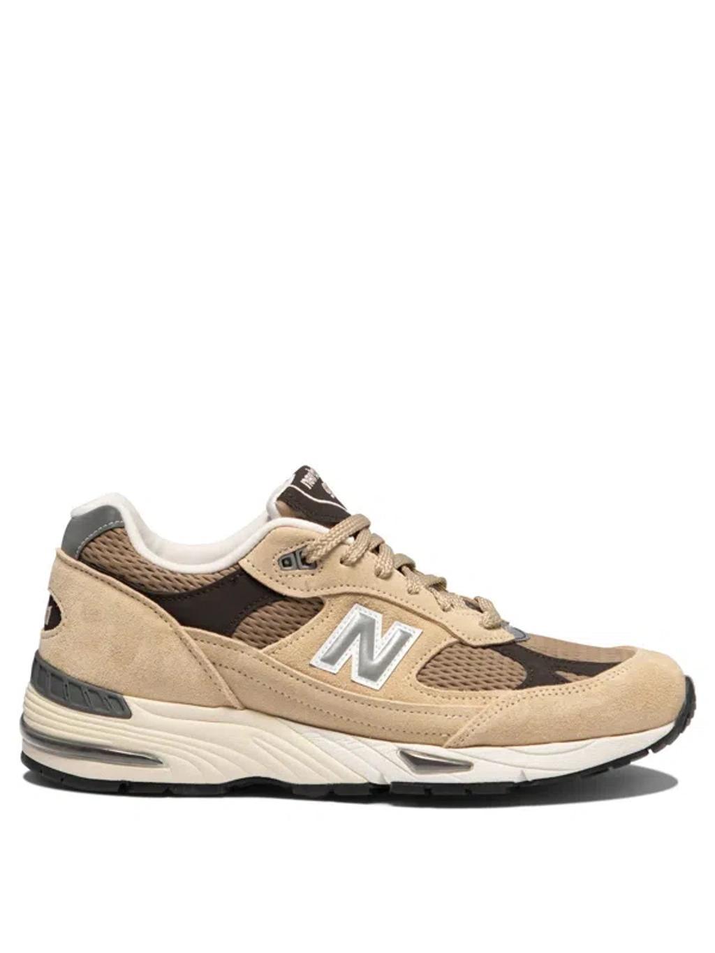 Made In Uk 991v1 Finale Sneakers Pale Khaki In Beige Product Image