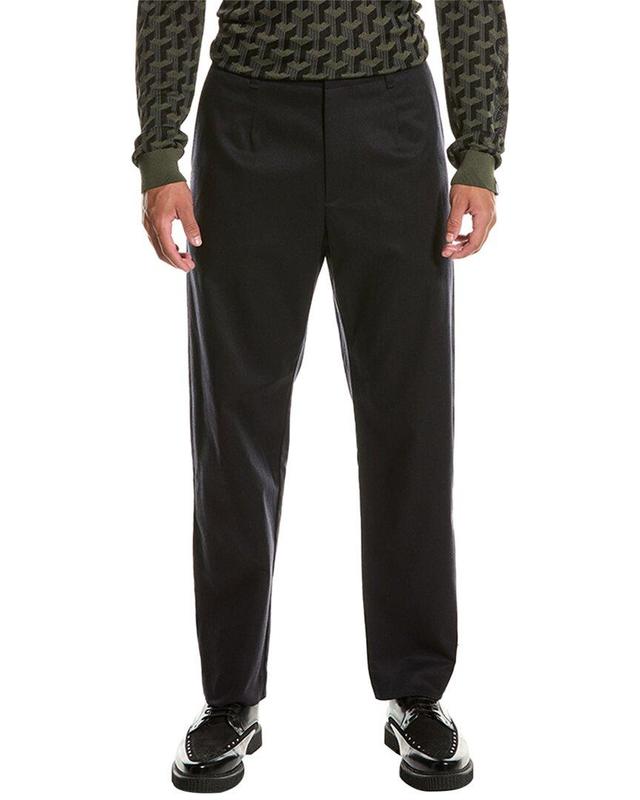 Shift Wool-blend Trouser In Blue Product Image