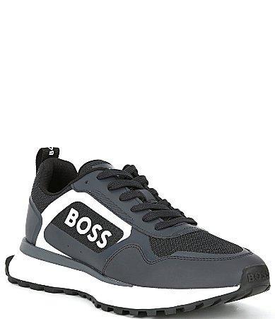 Hugo Boss Mens Jonah Branded Running Style Sneakers Product Image