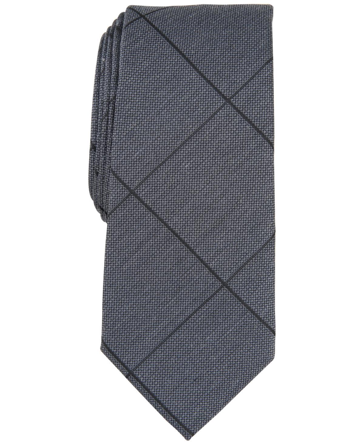 Alfani Mens Amber Grid Tie, Created for Macys Product Image