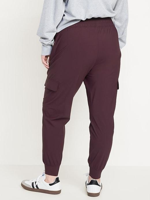 High-Waisted SleekTech Cargo Joggers Product Image