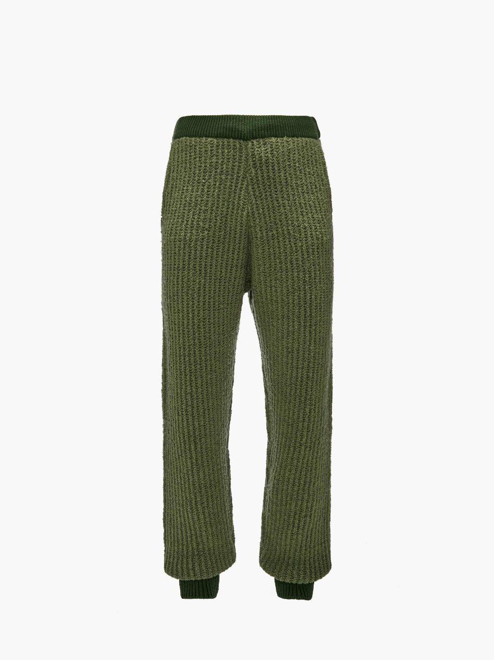 WOOL TRACKPANTS in green | JW Anderson US  Product Image