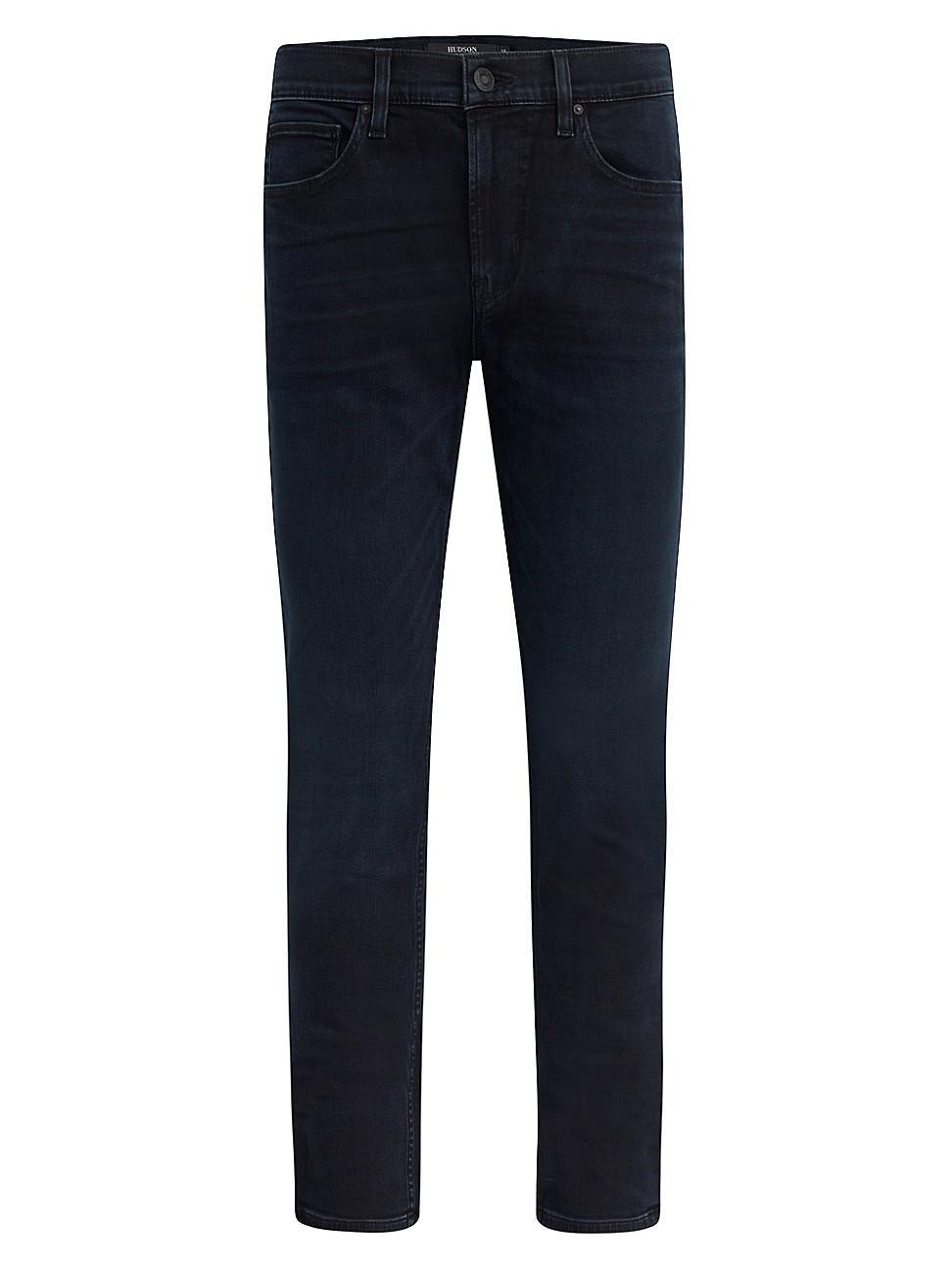 Hudson Jeans Axl Slim Fit Ripped Skinny Jeans Product Image