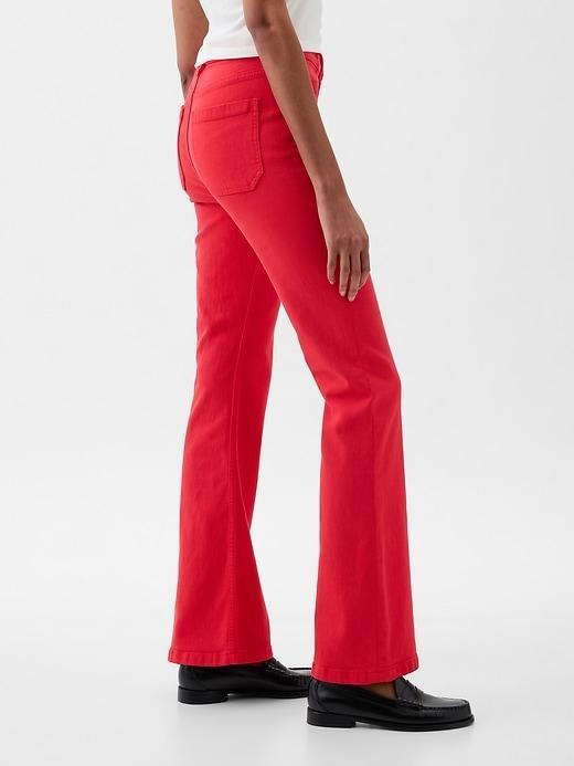 High Rise &apos;70s Flare Jeans Product Image