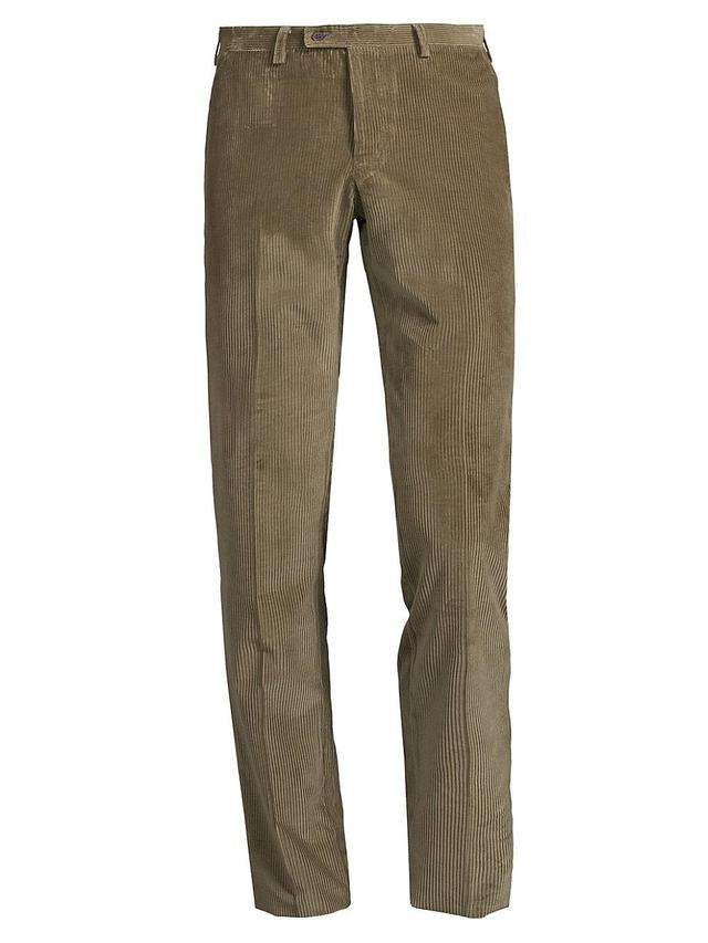 Mens Slim Corduroy Trousers Product Image