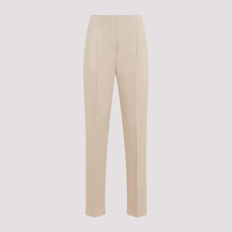 Empoli Cotton Twill Pants In Beige Product Image