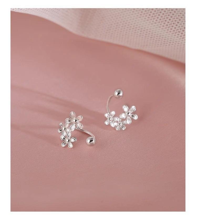 Flower Alloy Ear Jacket Product Image