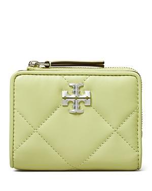 Tory Burch Kira Diamond Quilted Leather Bi-Fold Wallet Product Image