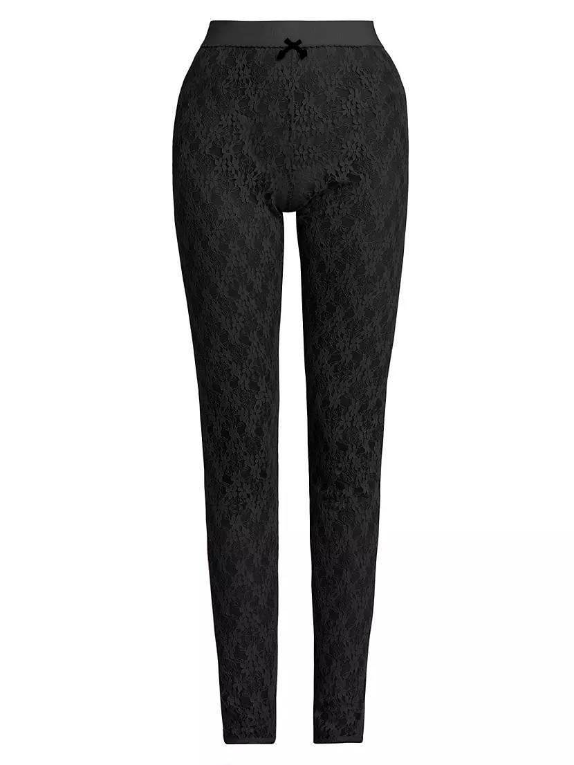 Floral Lace Leggings Product Image