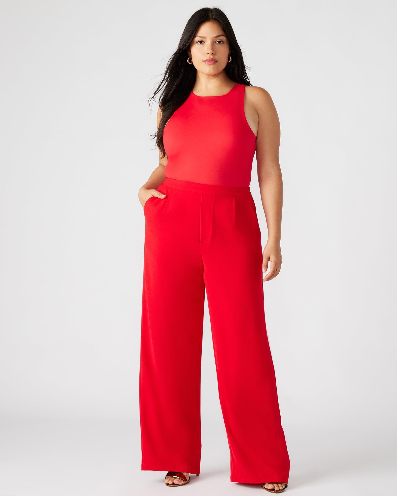 PAYTON PANT RED Female Product Image