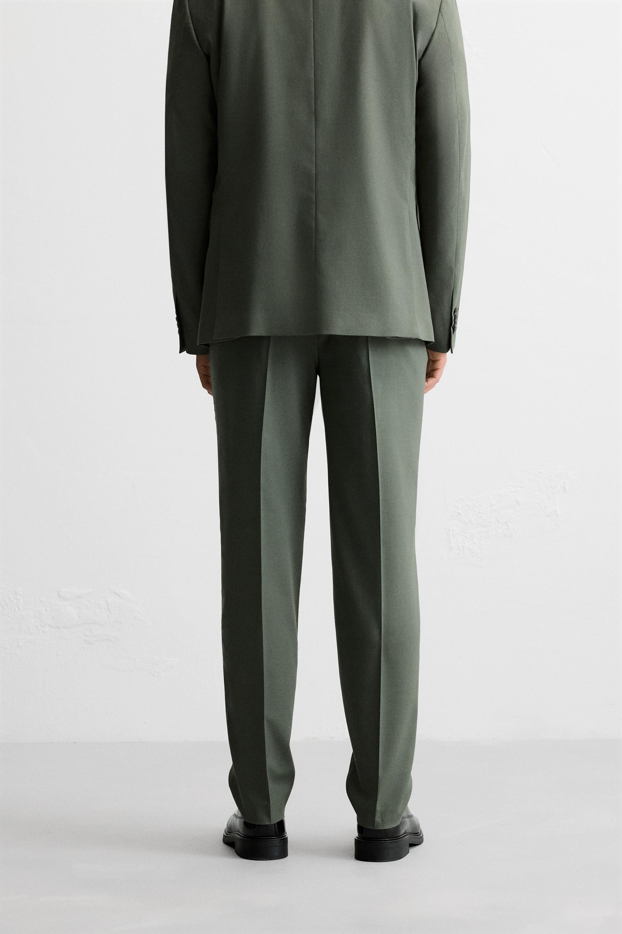 TEXTURED SUIT PANTS Product Image