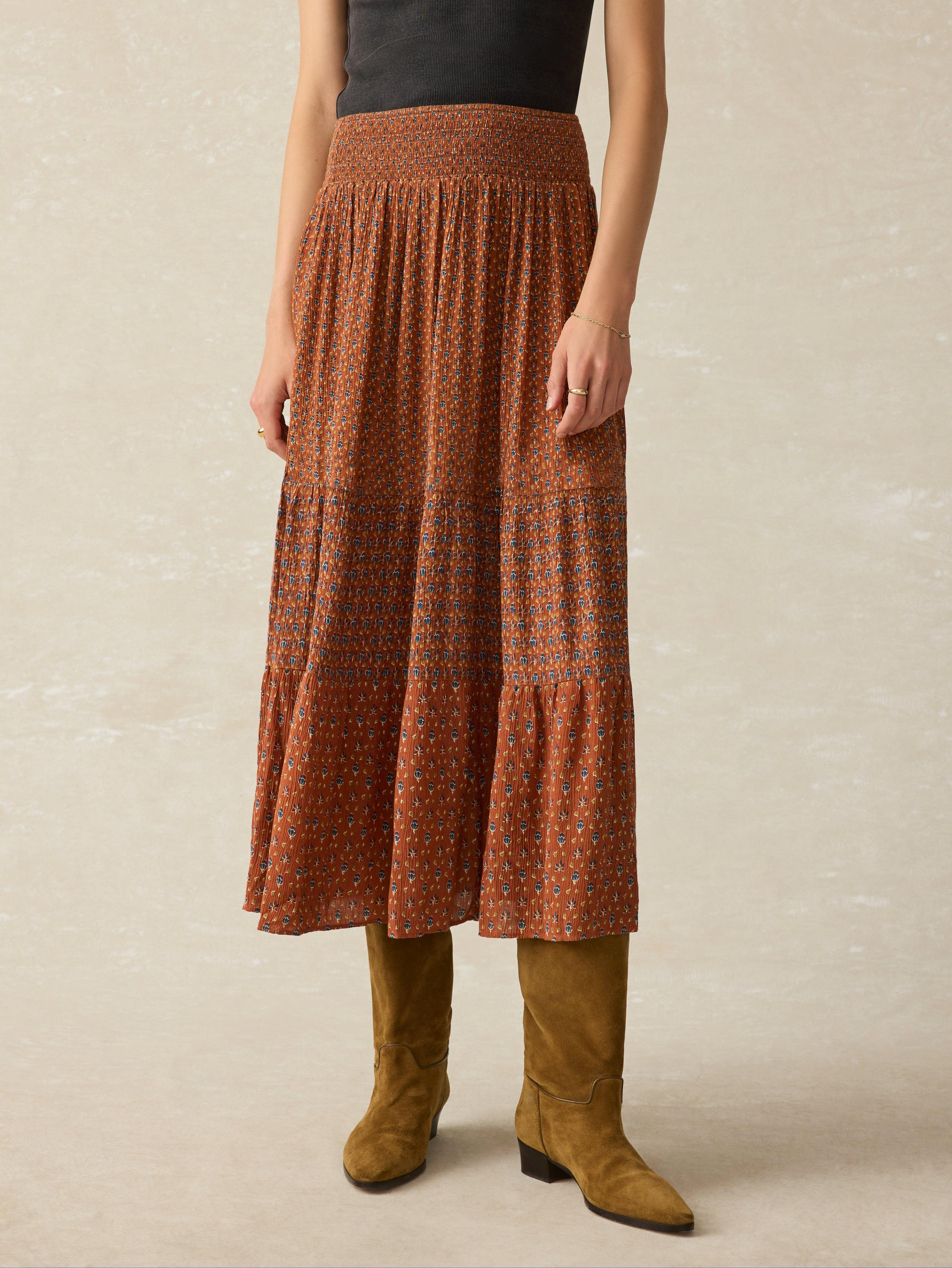 Woodstock Skirt - Chestnut Blossom Female Product Image