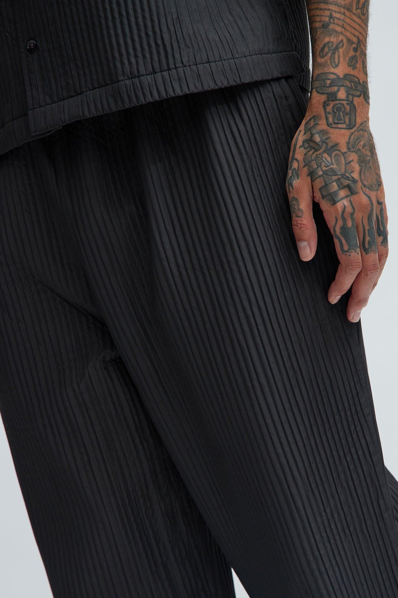 Santiago Straight Pants - Black Product Image