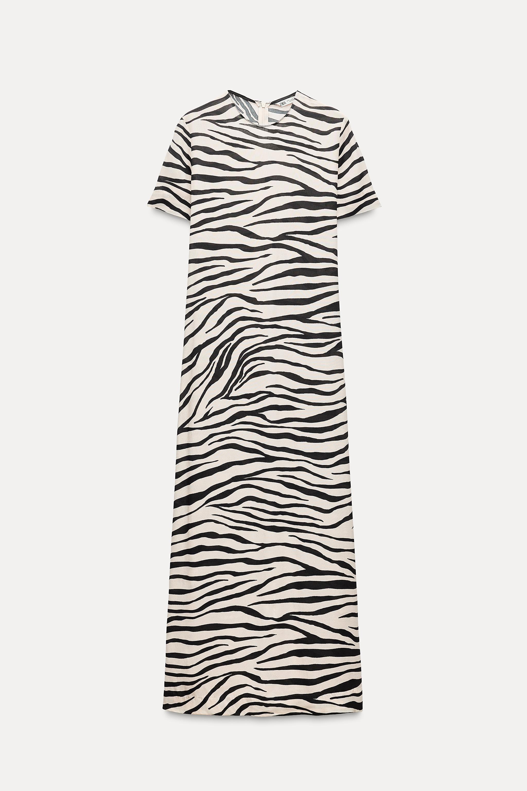 ANIMAL PRINT DRESS ZW COLLECTION Product Image