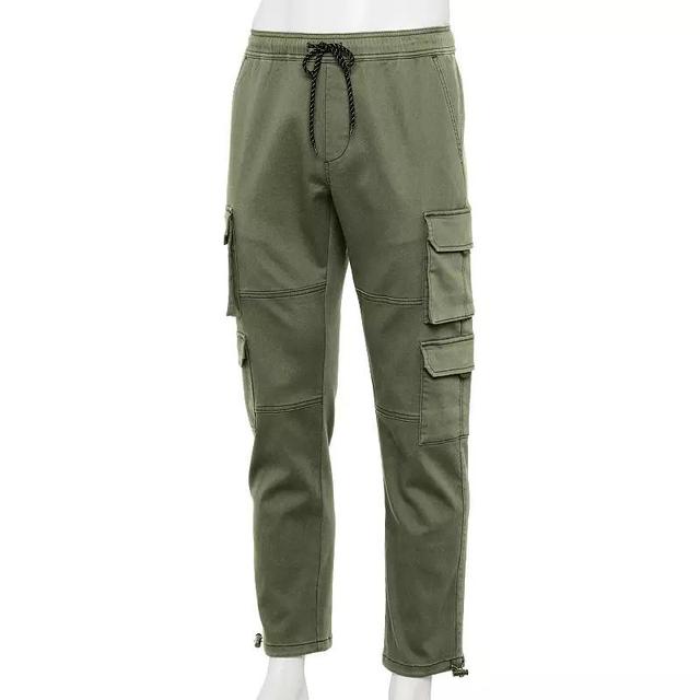 Mens Lazer Stacked Cargo Jogger Pants Product Image