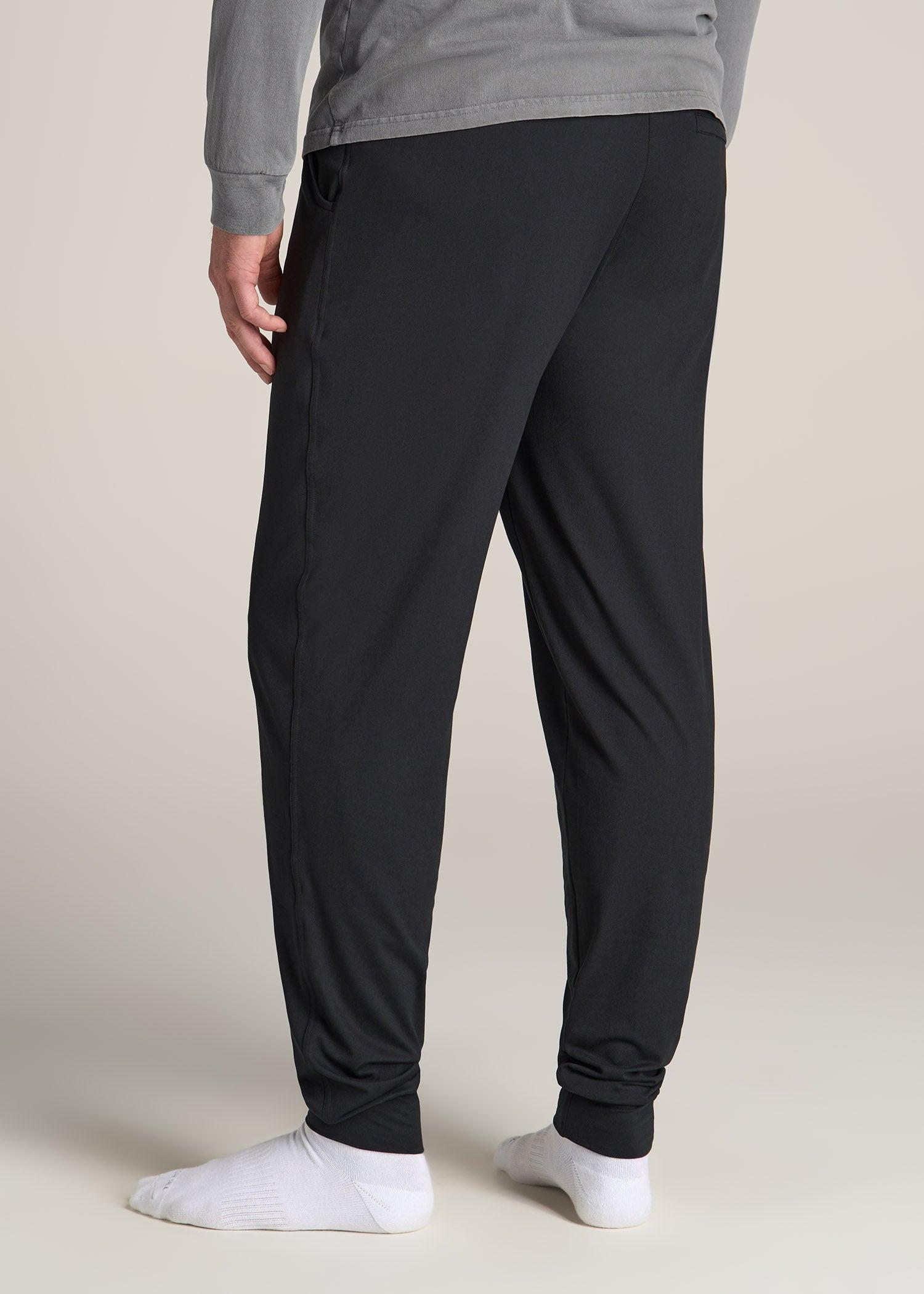 Weekender Stretch Lounge Joggers for Tall Men in Black Male Product Image