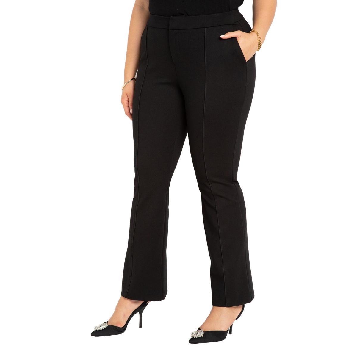 Eloquii Womens The Ultimate Suit Flare Leg Pant product image