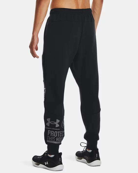 Men's UA Unstoppable Fleece Graphic Joggers Product Image