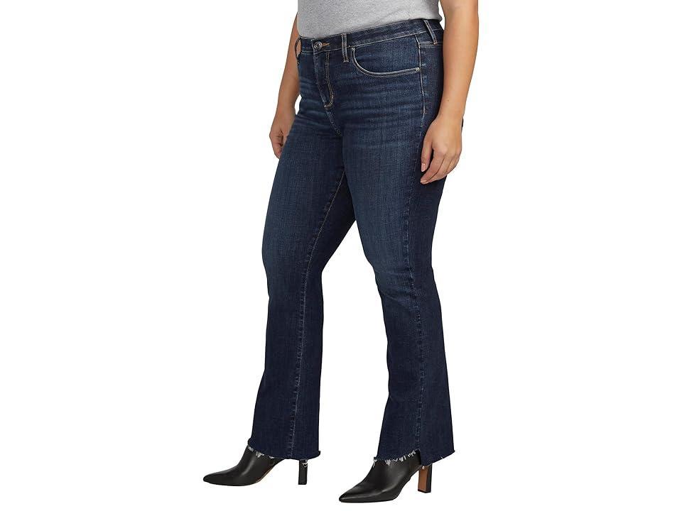 Jag Plus Size Eloise Mid Rise Bootcut Jeans Product Image