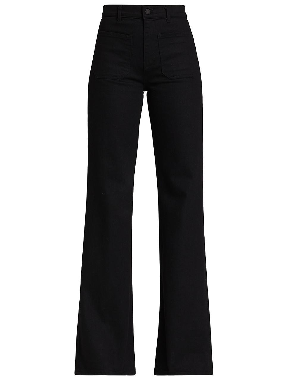 Womens Florence High-Rise Wide-Leg Jeans Product Image