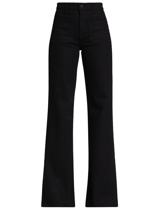 Womens Florence High-Rise Wide-Leg Jeans Product Image