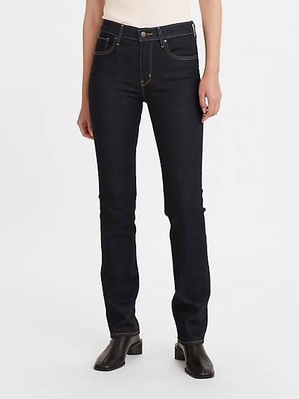 Levi's High Rise Slim Straight Fit Women's Jeans Product Image