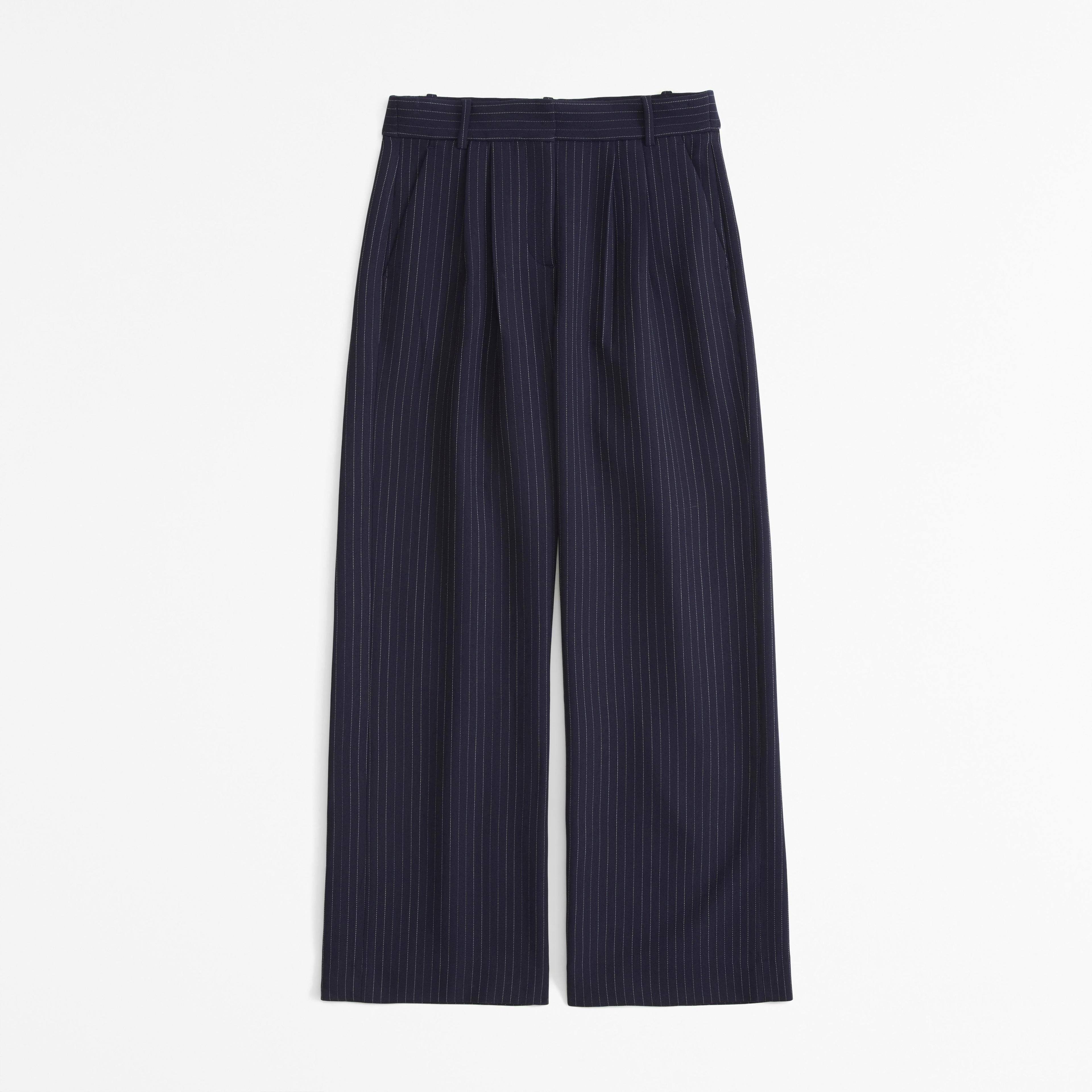 A&F Sloane Low Rise Tailored Wide Leg Pant Product Image