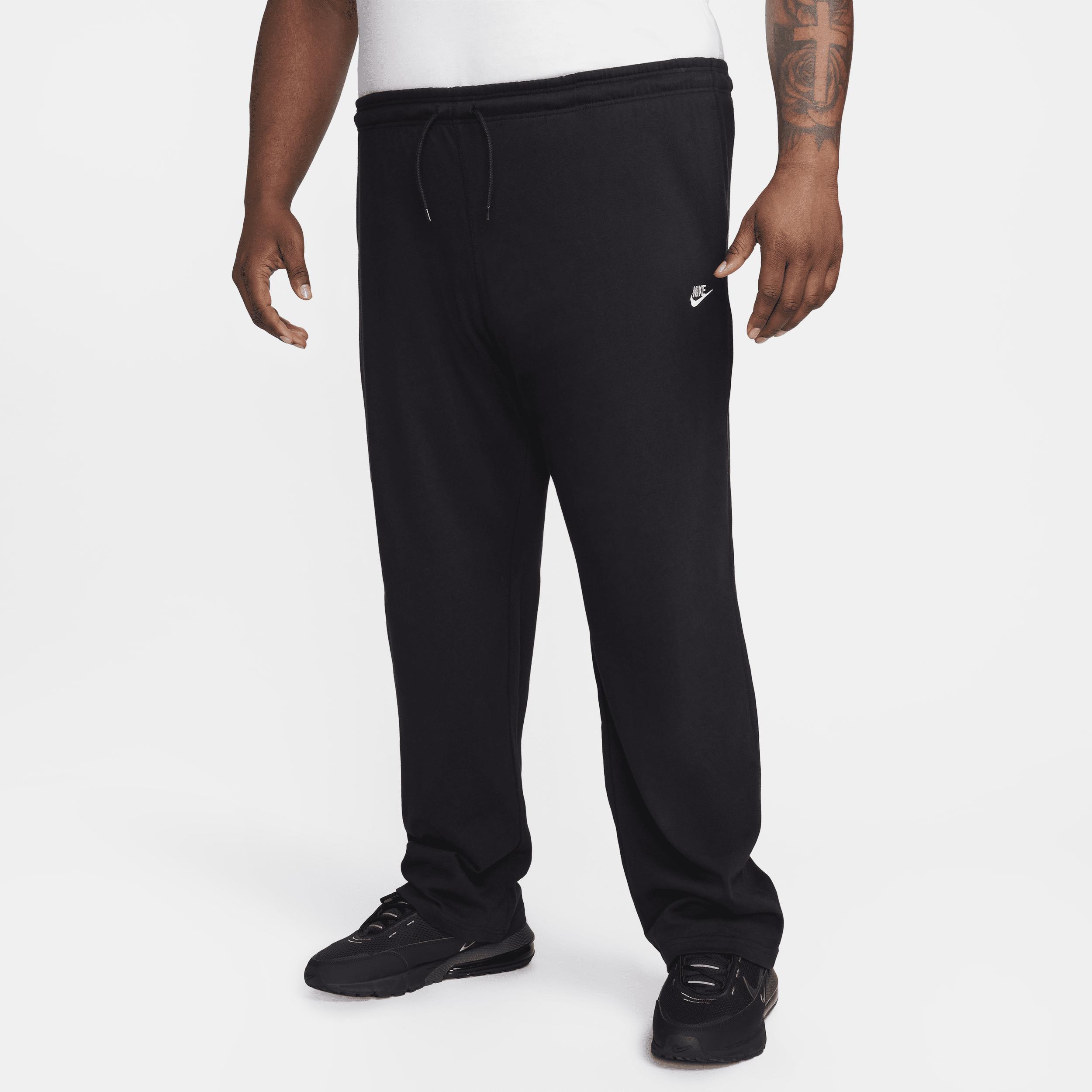 Mens Nike Sportswear Club Knit Open-Hem Pants Product Image