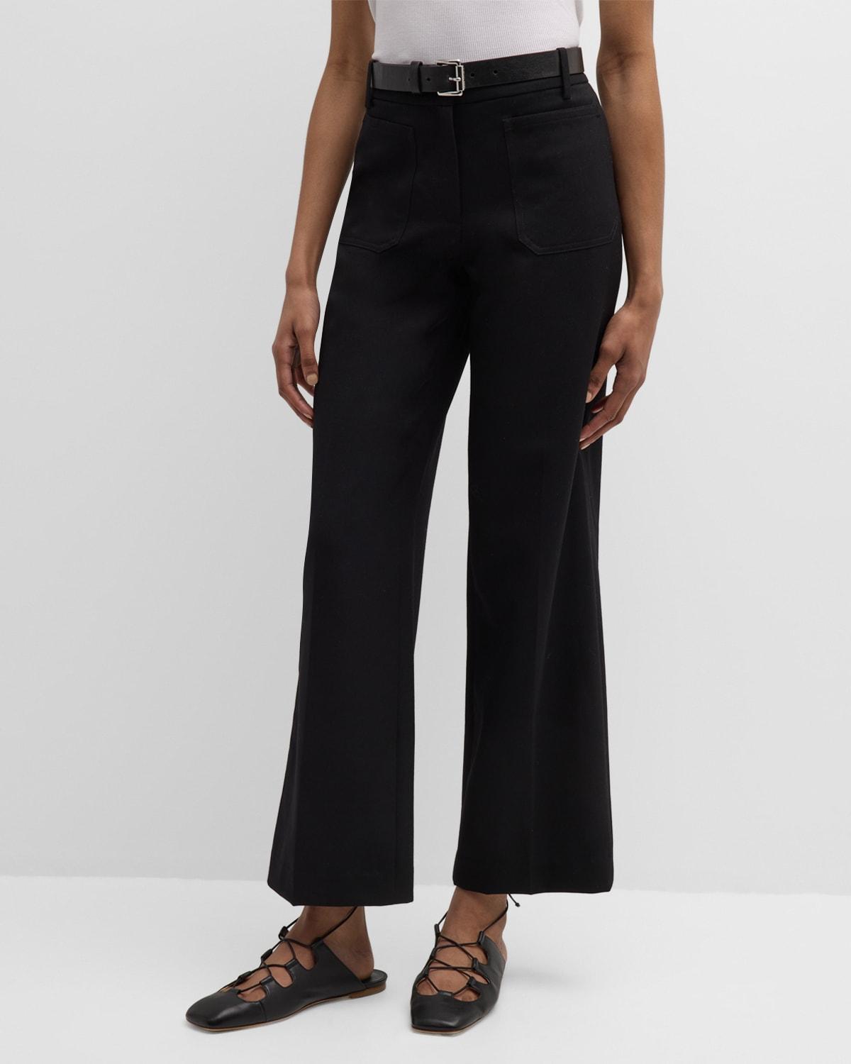 Enya Cropped Wide Leg Pants Product Image