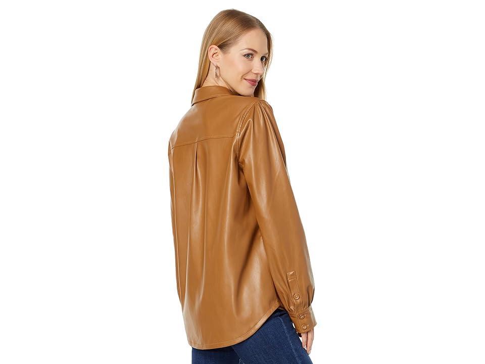 Paige Mattie Shacket (Toffee Bronze) Women's Clothing Product Image