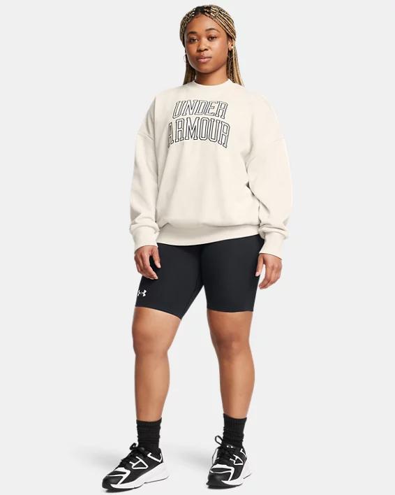 Women's UA Icon Heavyweight Terry Oversized Crew Product Image