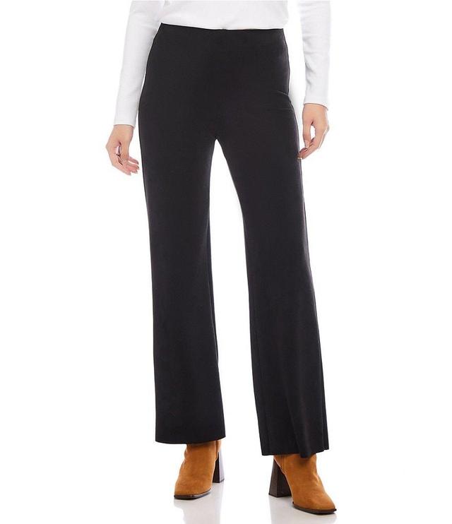 Karen Kane Faux Suede Wide Leg Pull-On Pants Product Image