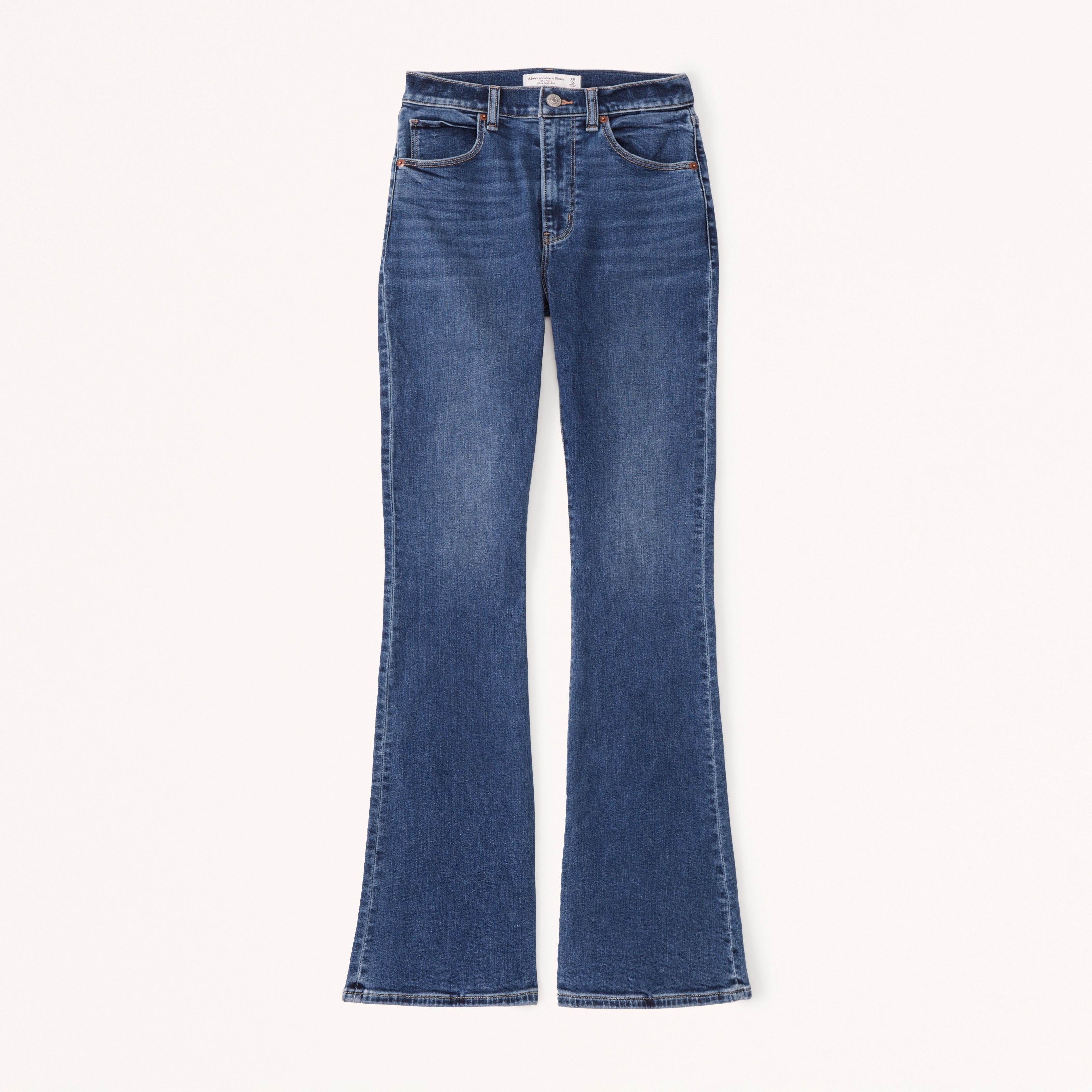 Curve Love Ultra High Rise Stretch Flare Jean Product Image