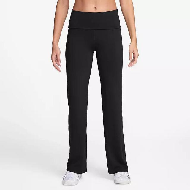 Womens Nike One High-Waisted Fold-Over Pants Product Image