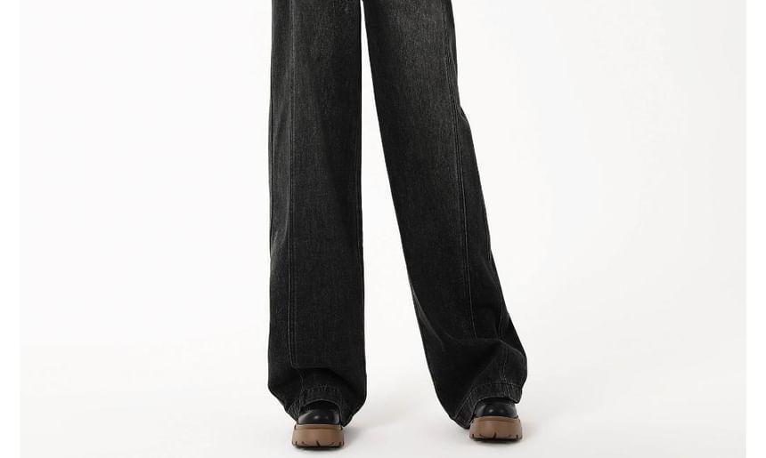 High Rise Wide Leg Jeans Product Image