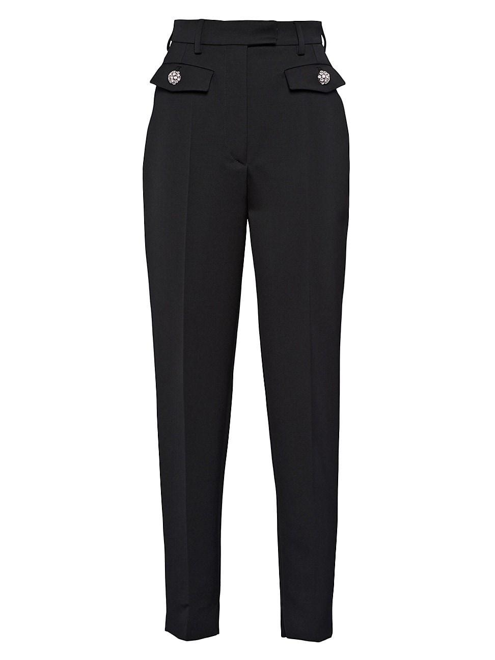 Womens Wool Sateen Pants Product Image