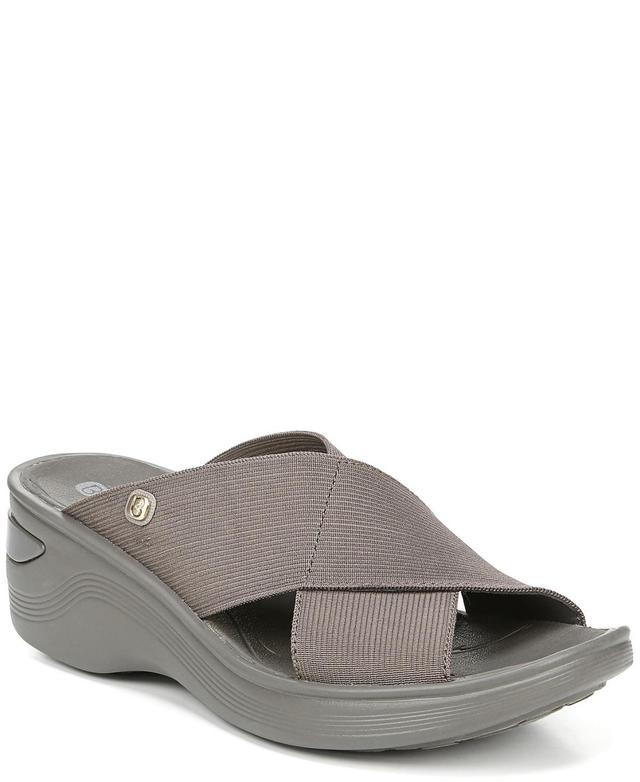 BZees Desire Washable Slide Wedge Sandals Product Image