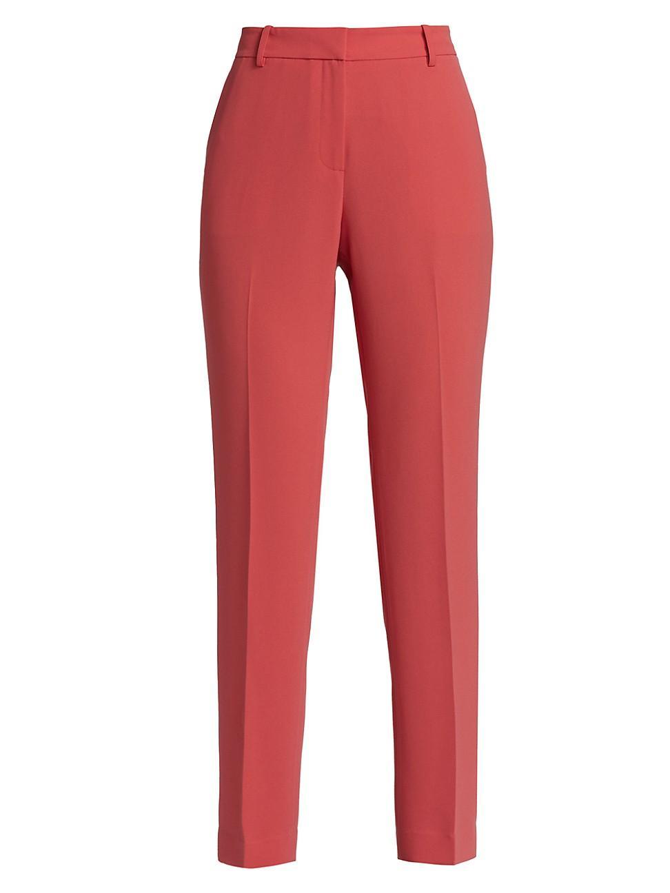 Womens Clinton Pleated Ankle Pants Product Image