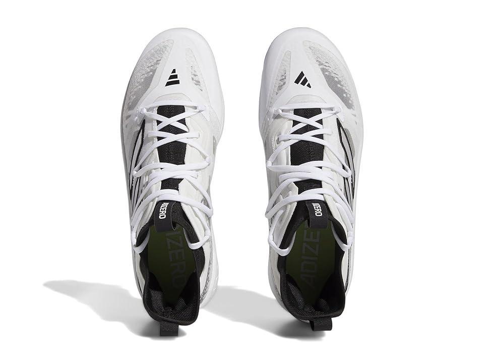 adidas adizero Afterburn 9 NMV Baseball Cleats (Core /Silver Metallic/Footwear White) Men's Shoes Product Image