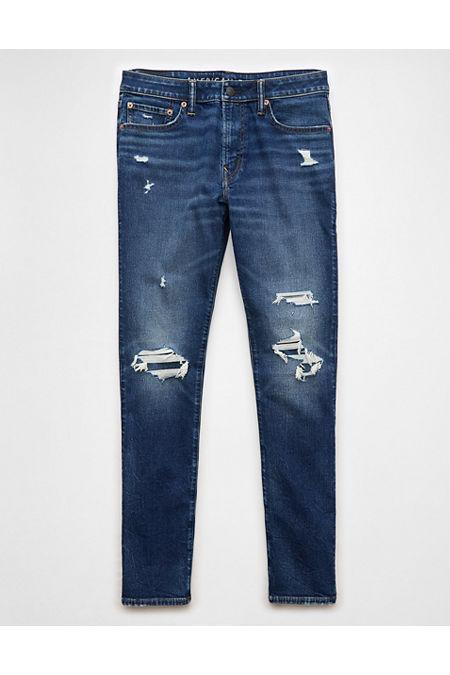 AE AirFlex Patched Slim Jean Mens Product Image