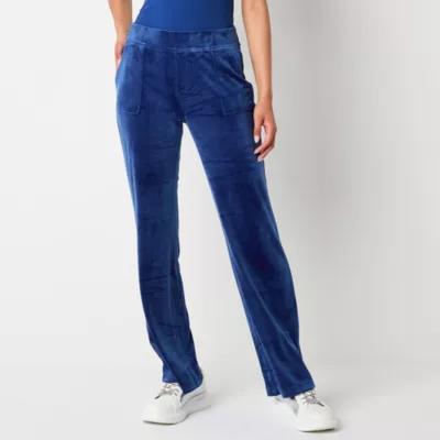 Juicy By Juicy Couture Womens Mid Rise Tapered Track Pant-Juniors Product Image